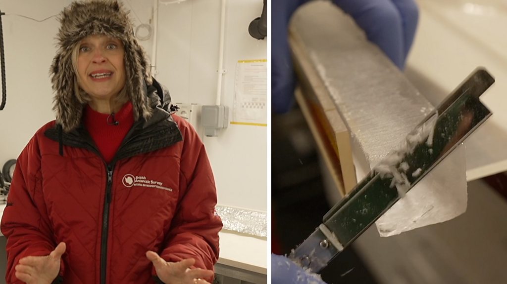 Inside the lab analysing the world's oldest ice